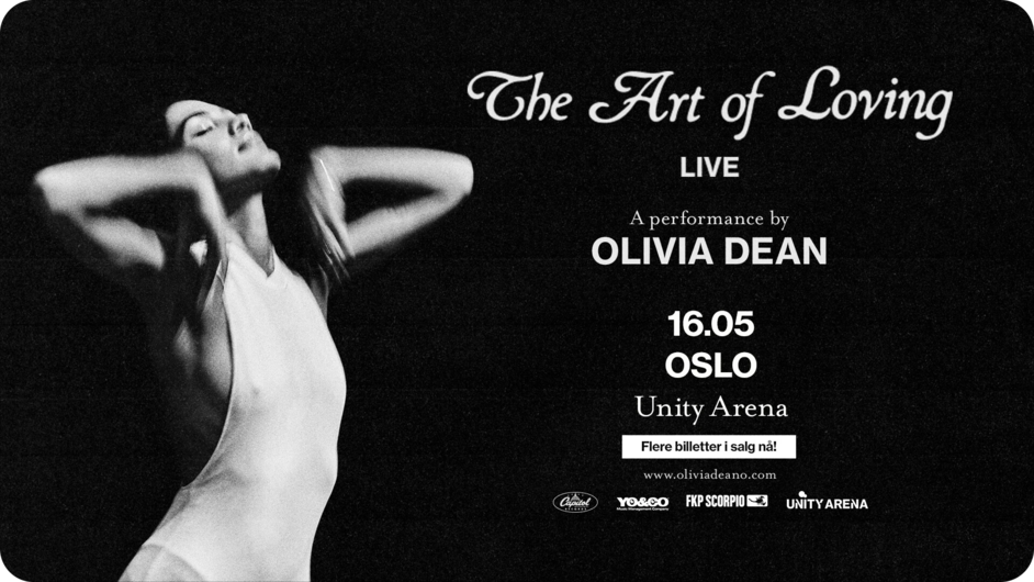 olivia dean konserplakat
