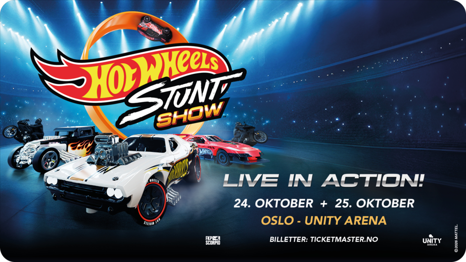 Hot Wheels Stunt Show plakat