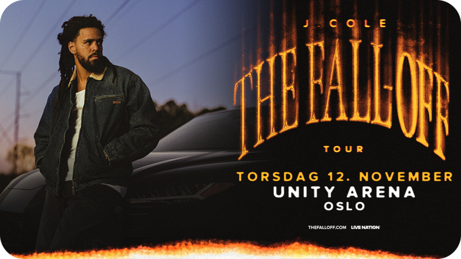 J. Cole konsertplakat