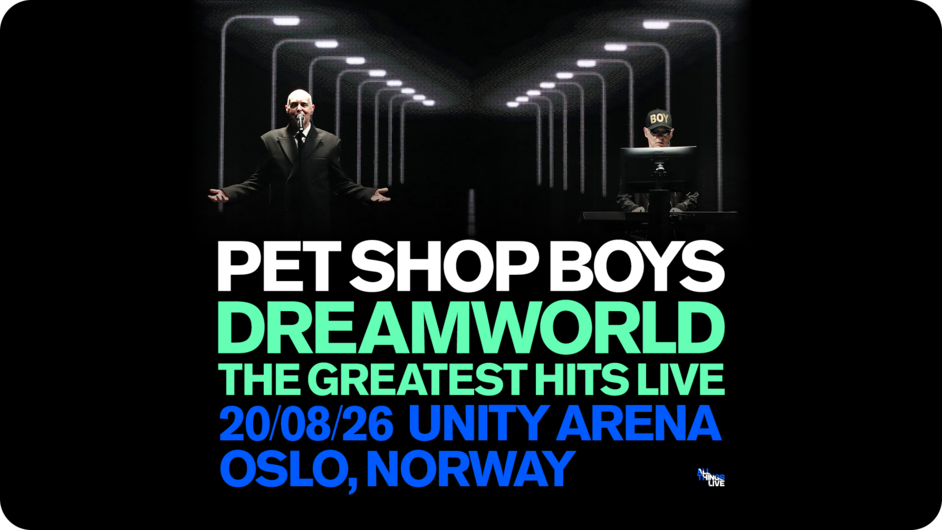 pet shop boys konsertplakat