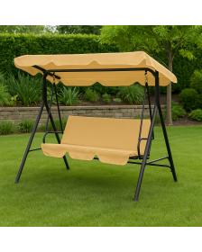 ЛЮЛКА ГРАДИНСКА 3-МЕСТНА 170/110/153 ЖЪЛТА