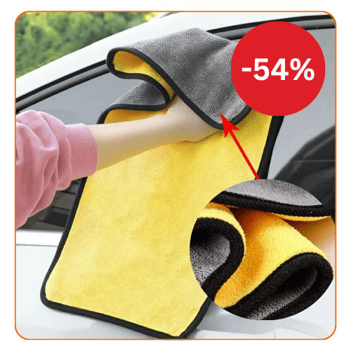 Set 3 lavete microfibra pentru masina