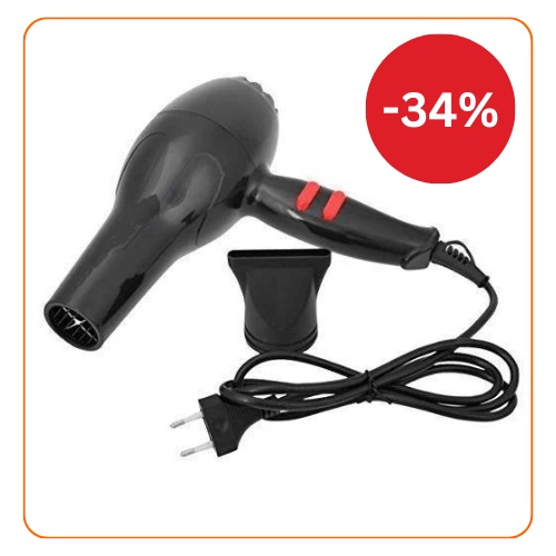 Uscator de par Nova 2 viteze, putere 1800 W