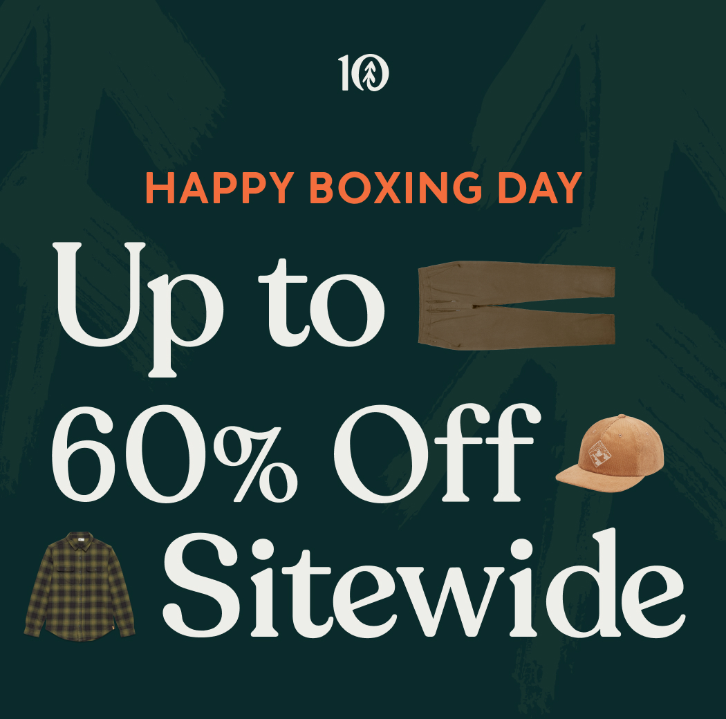 Happy Boxing Day. Up to 60% Off Sitewide