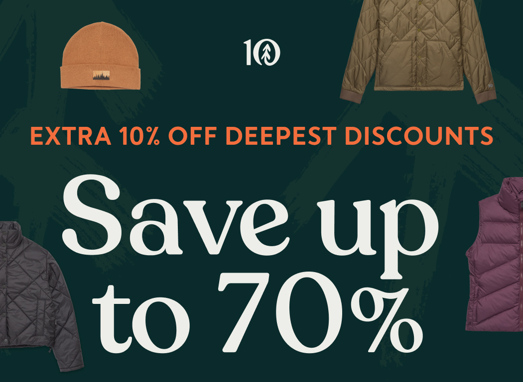 Extra 10% Off Deepest Discounts. Save Up to 70%