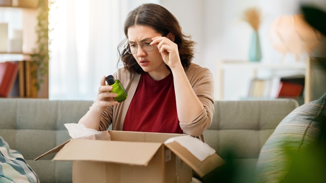 colis perdus de vente en ligne