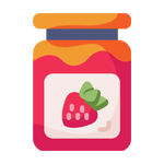 confitures de fraises