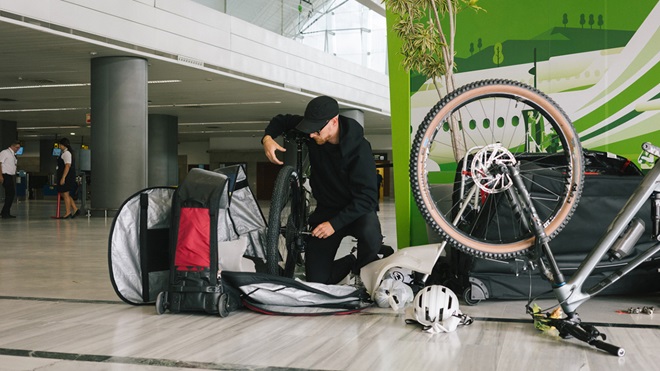 Voyager avec un vélo en avion