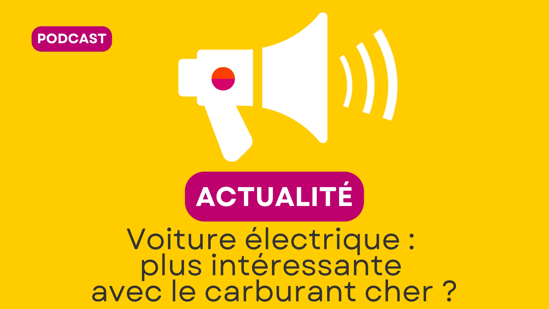 podcast voitures électriques