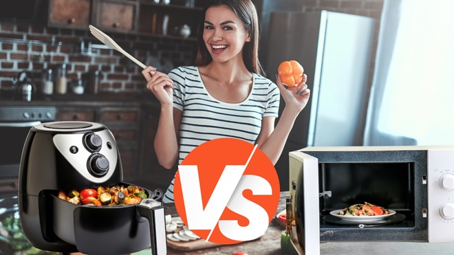 airfryer vs microwave