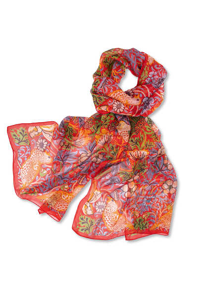 Seidenschal 'Strawberry Thief' im Online-Shop