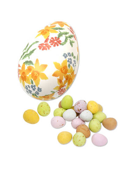 Gefüllte Osterei-Dose 'Wild Daffodils'  im Online-Shop