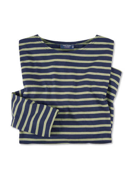 Maritimes Langarm Ringelshirt im Online-Shop