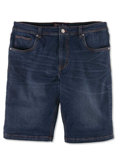 Five-Pocket-Bermuda aus kernigem Denim im Online-Shop