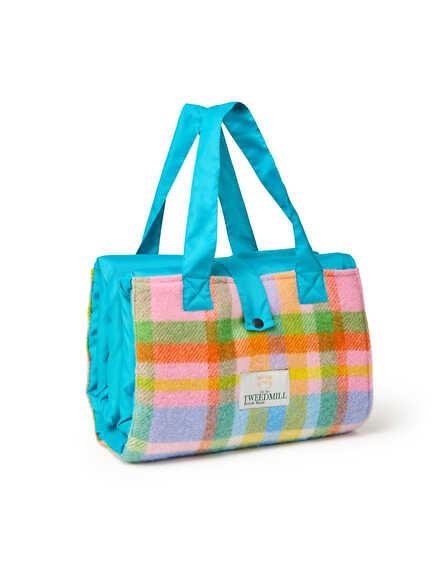 Picknickdecke 'Rainbow Check' im Online-Shop