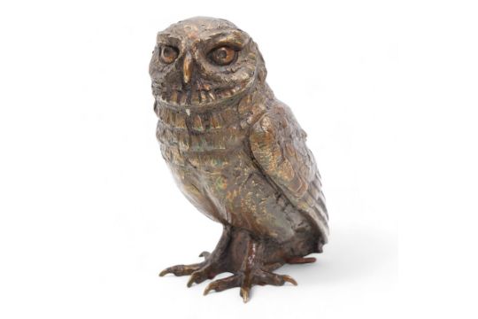 Little Owl, Bronze, Sally Arnup (1930-2015)