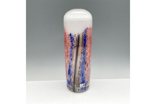 Atelier Beranek Bohemian Handblown Glass Cylinder Vase