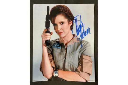 STAR WARS - An 8' x 10' still of Princess Leia