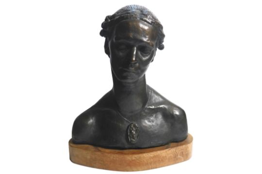 Jacob Epstein (1880-1959). Bust of Mrs Ambrose McAvoy