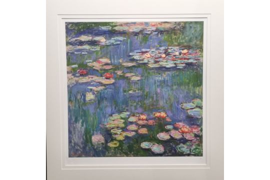 Claude Monet Limited Edition 'Water Lilies, 1916'