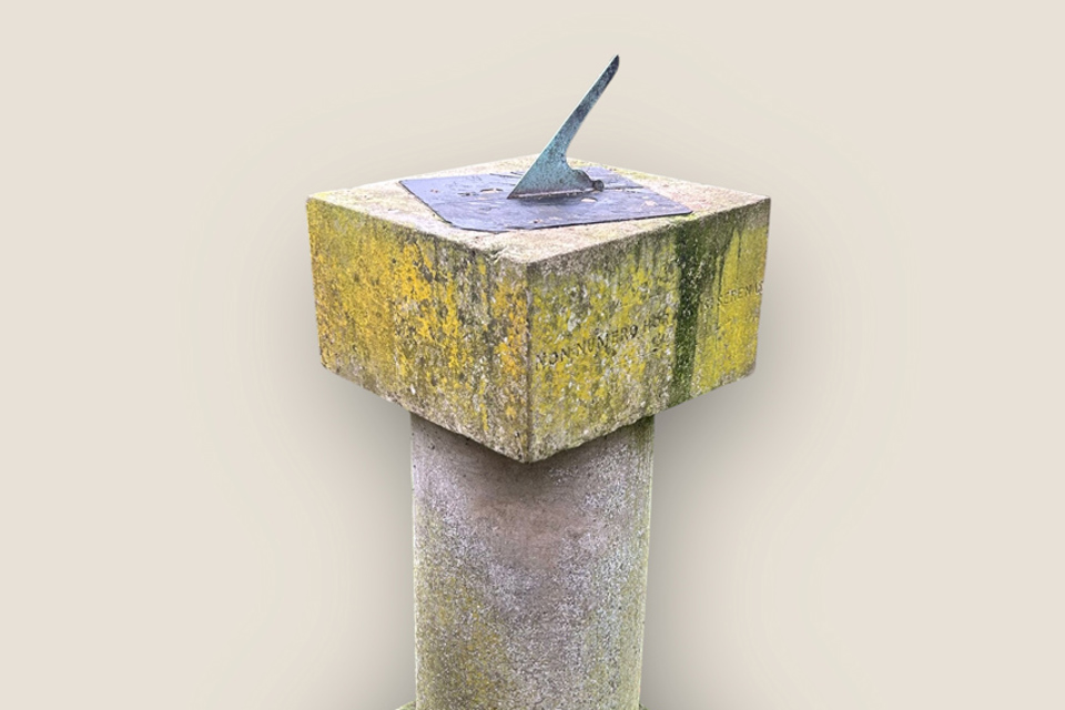 Sundial from Kinburn Fortress