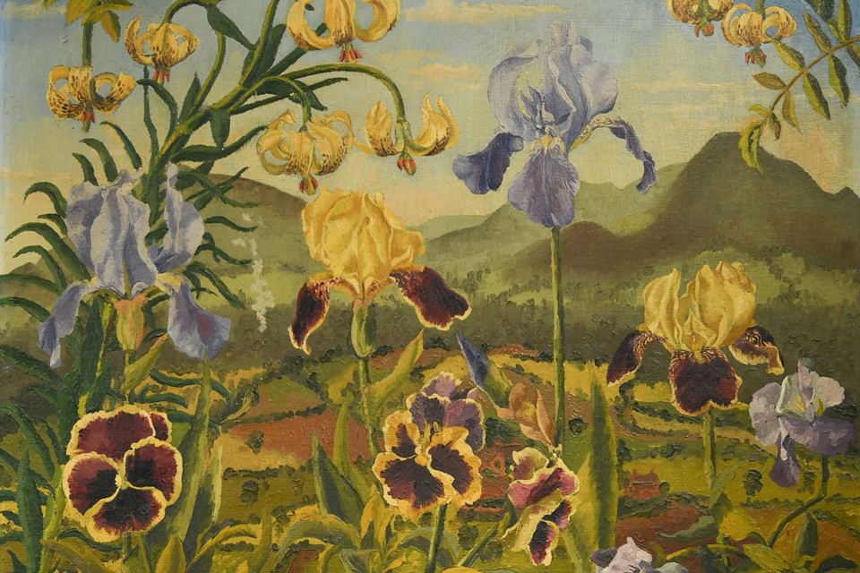 Cedric Morris painting