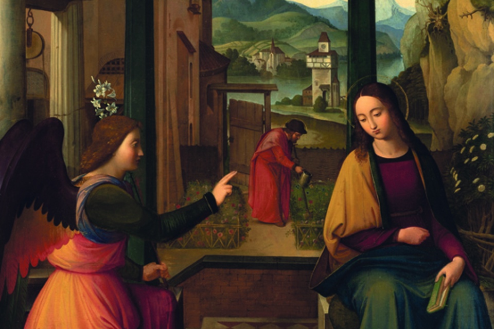 The Annunciation by Johann Friedrich Overbeck