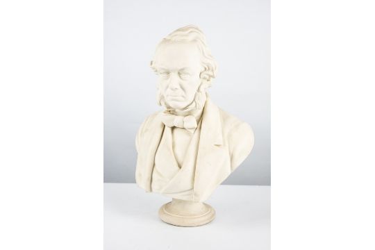 Adams & Co, Victorian Bust Of Richard Cobden