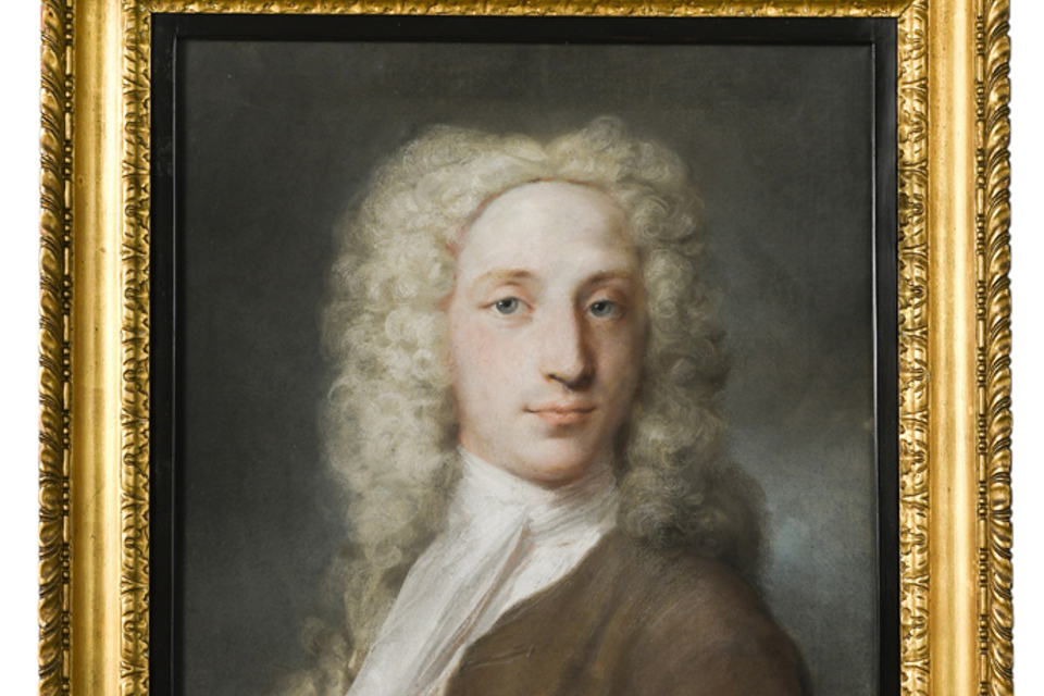 Portrait by Rosalba Carriera