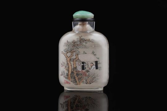A Chinese interior painted snuff bottle