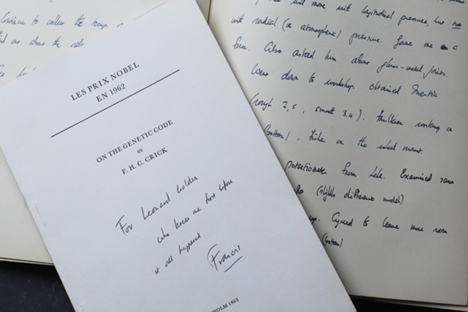 Francis Crick diaries