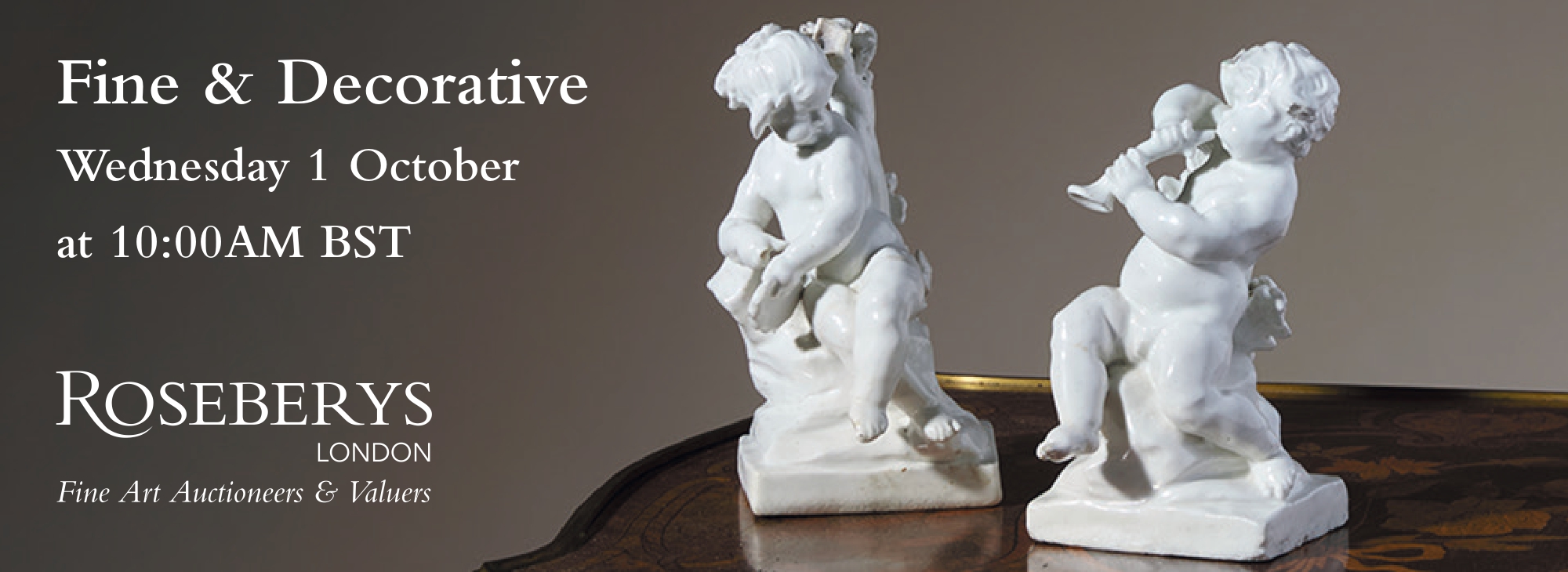 Roseberys banner - Fine and Dec