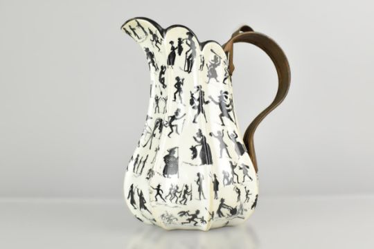 A Late Victorian Staffordshire C.1855 Jug