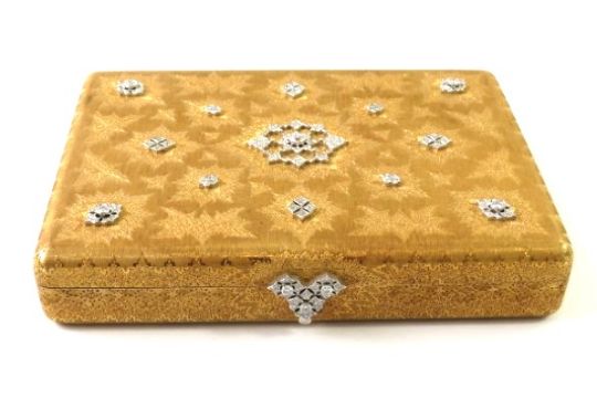 MARIO BUCCELLATI: a vintage diamond set and gold coloured…