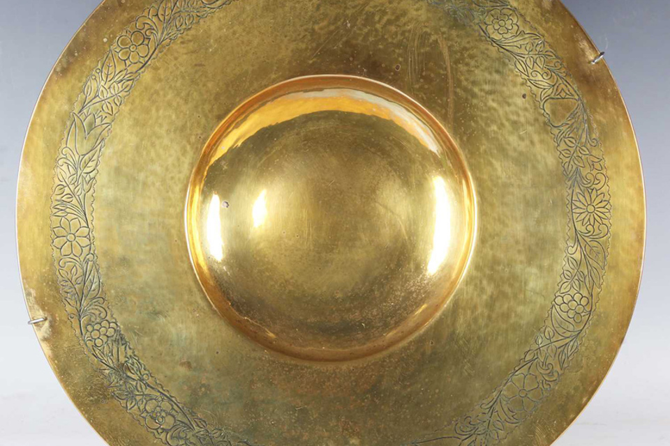 Brass dish