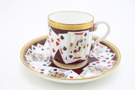 19th Century Minton cup & saucer