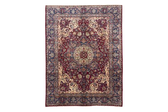 Northeastern Persian Meshed hand-knotted carpet