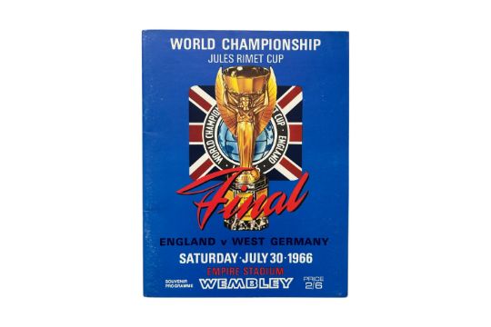 1966 World Cup Final Football Programme