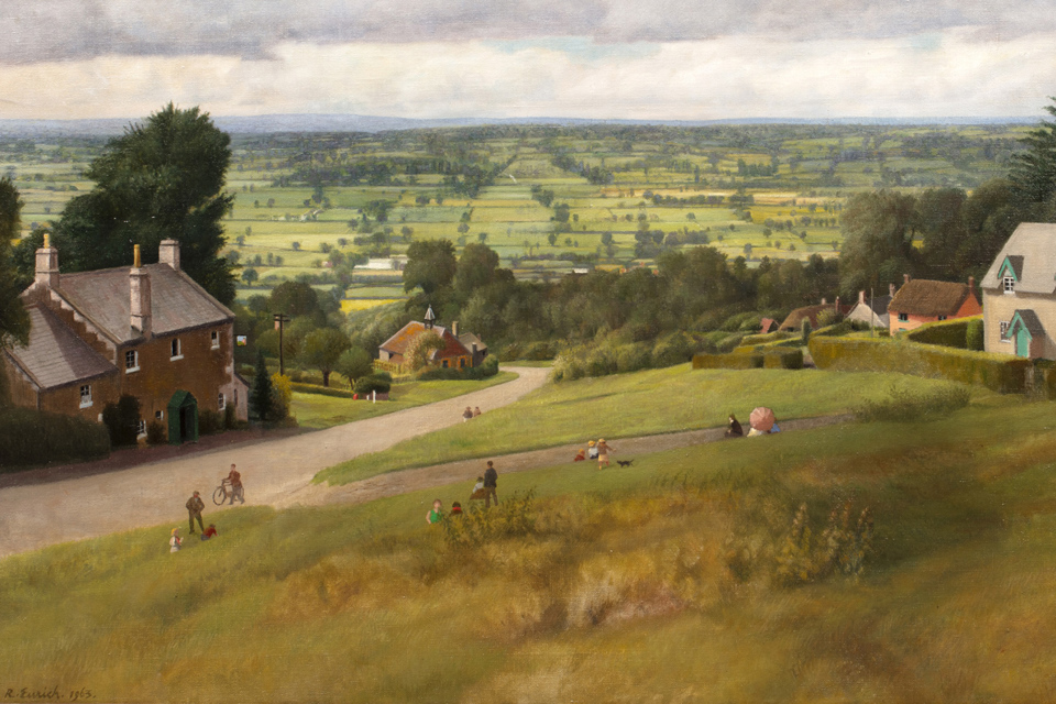 Bowden Hill, Wiltshire by Richard Eurich