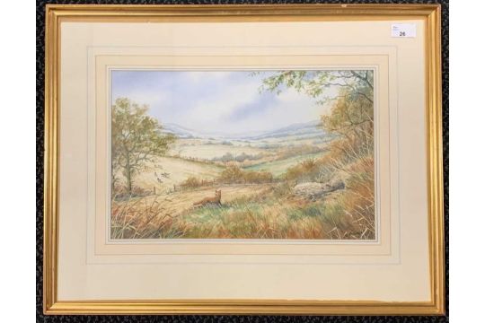 Simon Trinder (British, b.1958), Fox hunting scene