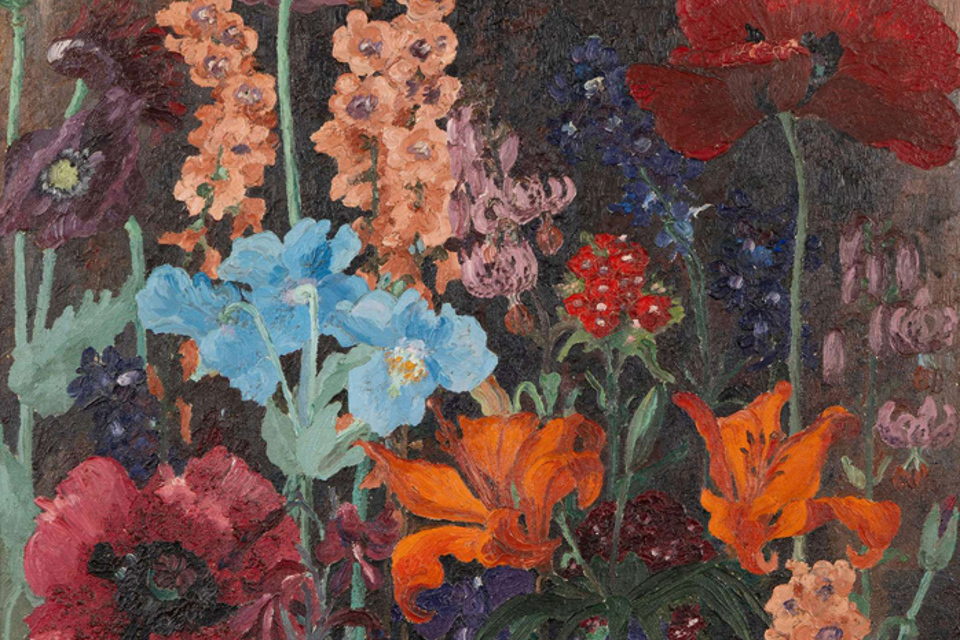 The Blue Poppy by Cedric Morris