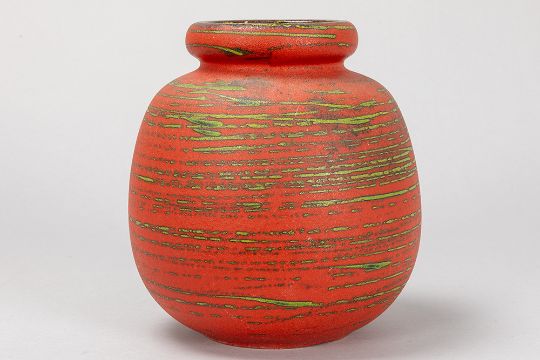 Sixties' German vase in marked ceramic