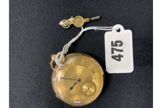 18ct Gold Cased Pocket Watch