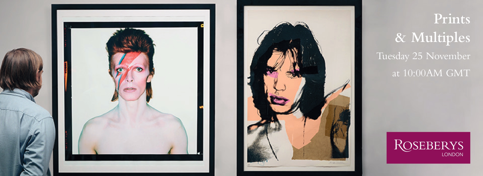 Roseberys banner - prints