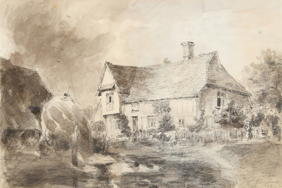The Valley Farm, Flatford by John Constable
