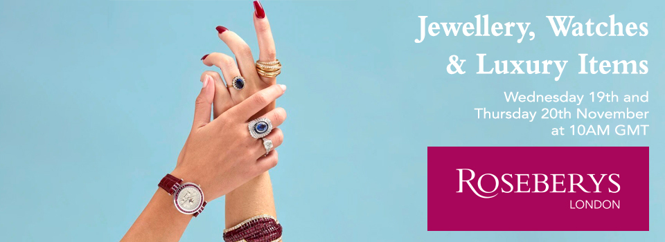 Roseberys banner - jewellery