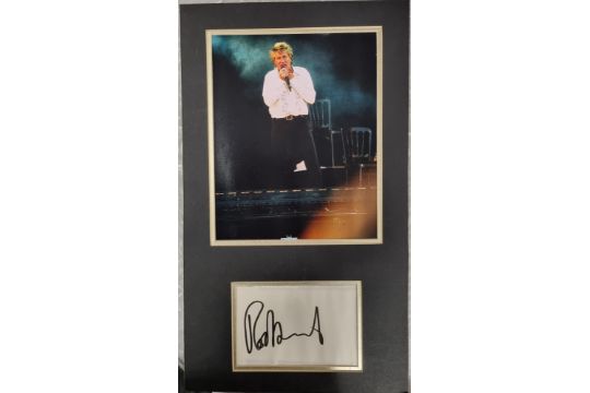 Rod Stewart Original Signature