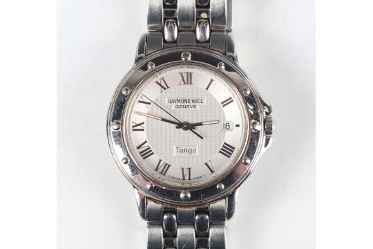 A Raymond Weil Genève 'Tango' stainless steel watch