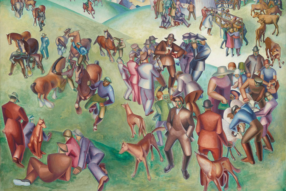 The Horse Fair by Agnes Miller Parker