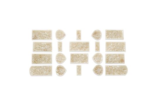 A Set Of Twenty Jade Openwork 'bird And Flower' Belt…